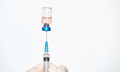 Image of syringe and needle
