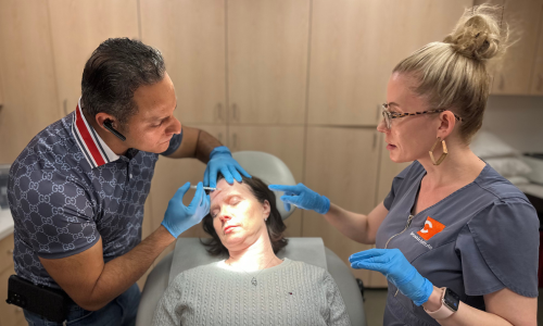 Image of Botox Training at IAPAM'S Aesthetic Medicine Symposium